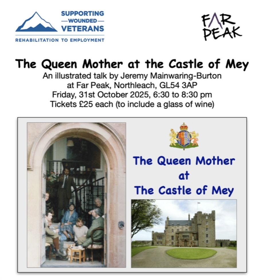 Queen Mother At The Castle Of Mey Image